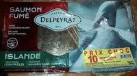 Mängden socker i Saumon fume d'Islande
