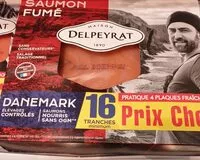 Mängden socker i Saumon fumé  danemark