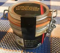 Mängden socker i Foie gras de canard entier IGP Sud-Ouest