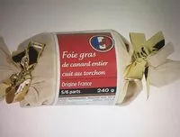 Mängden socker i Foie Gras de canard entier cuit au torchon