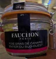 Mängden socker i Foie gras de canard entier du sud-ouest
