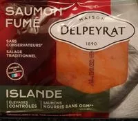 Mängden socker i Saumon fumé (Islande)