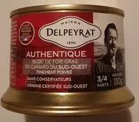 Mängden socker i Bloc de foie gras de canard du Sud-Ouest