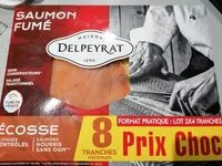 Mängden socker i Saumon fumé Écosse