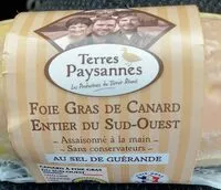 Mängden socker i Foie gras canard entier du sud ouest