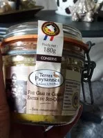 Mängden socker i Foie gras de canard entier du sud ouest