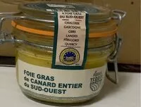 Mängden socker i Foie gras de canard entier du Sud-Ouest