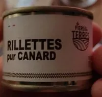 Mängden socker i Rillettes pur canard