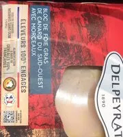 Mängden socker i Bloc de foie gras