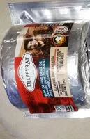 Mängden socker i Bloc de foie gras de canard du Sud ouest avec morceaux