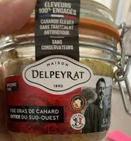 Mängden socker i Foie gras de canard entier du sud-ouest