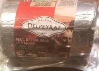 Mängden socker i Bloc de foie gras de canard