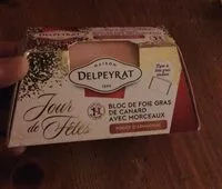 Mängden socker i Bloc de foie gras de canard