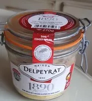 Mängden socker i Foie gras de canard entier du Sud Ouest