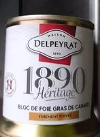 Mängden socker i Bloc de  foie gras de canard