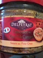 Mängden socker i Cassoulet au confit de canard sauce au foie gras