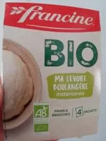 Mängden socker i Ma levure boulangère instantanée