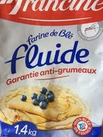 Mängden socker i Ma farine de blé fluide - T45