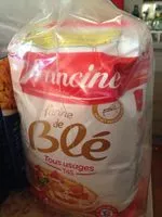 Mängden socker i Farine de blé