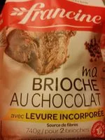 Mängden socker i Ma brioche au chocolat avec levure incorporée