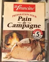 Mängden socker i Pain de campagne