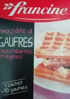 Mängden socker i PREPARATION POUR GAUFRES