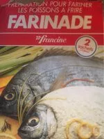 Mängden socker i Farinade Francine Pour Poisson 120 gr, 3 Sachets