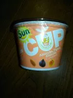 Mängden socker i Cup Amandes, Figues, Abricots