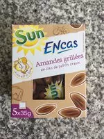 Mängden socker i Amandes grillées