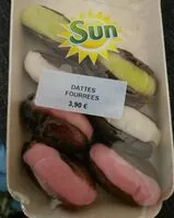 Mängden socker i Dattes fourées