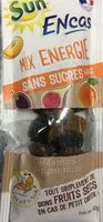 Mängden socker i Mix energie encas