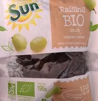 Mängden socker i Raisins secs Bio