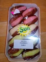 Mängden socker i Dattes fourrees