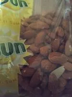 Mängden socker i Amandes décortiquées