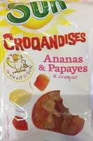 Mängden socker i Ananas papayes Sun