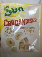 Mängden socker i Sun Croquandises Bananes