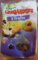 Mängden socker i Croquandises 3 fruits