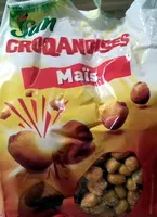 Mängden socker i Sun croquandise maïs