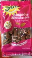 Mängden socker i Amandes decortiqués