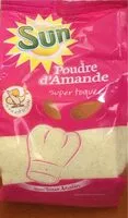 Mängden socker i Poudre d’amande