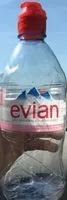 Mängden socker i Evian Natural Mineral Water