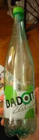 Mängden socker i Badoit zest citron vert sans sucres