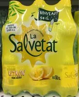 Mängden socker i Salvetat citron 6x50 cl