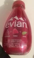 Mängden socker i Evian fruits et plantes