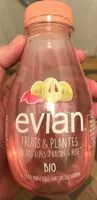 Mängden socker i Fruits & Plantes à l'eau minérale naturelle