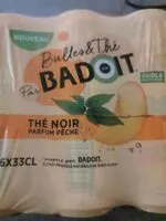 Mängden socker i Badoit thé pêche