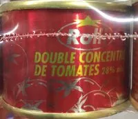 Mängden socker i Double concentré de tomates