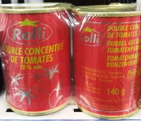 Mängden socker i Double Concentré de Tomates