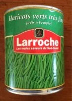 Mängden socker i Haricots Verts Extra Fins