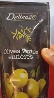Mängden socker i Olives vertes entières